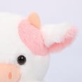 thumbnail image 6 of Strawberry Cow Plush Doll - Cute Stuffed Animal Toy, Soft Cuddly Cow Plushie, Durable Family Stuffed Toy, Perfect Holiday Birthday Gift for Easter Decor Cuddle Play, 7.9in, Pink, 6 of 8