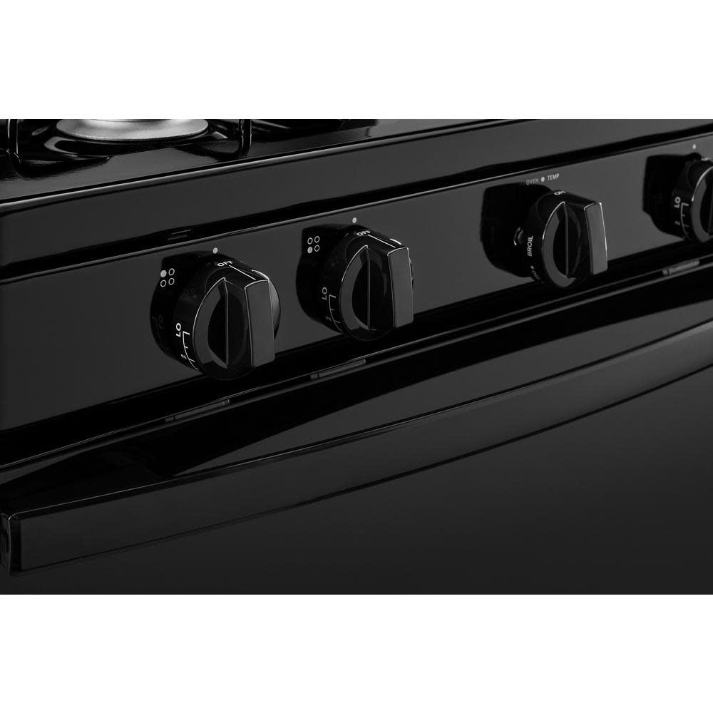 Amana Agr4203mn 30" Wide 5.1 Cu. Ft. Free Standing Gas Range - Black