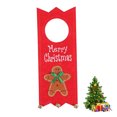 thumbnail image 4 of TEHAUX 1Pack Christmas Theme Door Handle Ornament Felt Multi-colored for Guests, 4 of 6
