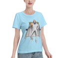 thumbnail image 2 of T-Shirt Basique à Manches Courtes pour Femmes une Pièce Karp, 2 of 6