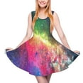 Awesome Dress Starry Galaxy Space Sexy Dresses Sleeveless Streetwear
