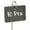 Gray, variant on Darling Souvenir 10 Pcs Garden Marker Sign Reusable Labels Rough Natural Slate Hanging Tags Weatherproof Stainless Steel Rod For Flower Beds Plant Nursery Pots