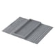 thumbnail image 2 of Bandeja para reposabrazos de sofá, base antideslizante, flexible, rectangular, plegable, de madera, para postres, aperitivos, control remoto para teléfono móvil. gris, 2 of 8
