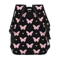 thumbnail image 4 of Disketp Gradient Butterfly Mochila Estampada para Hombre y Mujer – Mochila Ligera Clásica con Múltiples Bolsillos para Universidad, Trabajo y Viajes-One Size, 4 of 5