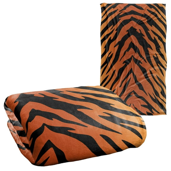 Logovision Tiger Print Silky Touch Super Soft Throw Blanket 36' x 58'