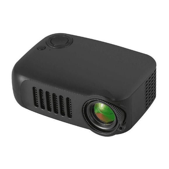 GJX Projector,ABS Environmentally Friendly Plastic Material Mini Projector,Optical Lens Anti Blue Light Outdoor Projector