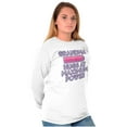 thumbnail image 4 of Grandma Hugs Cute Gigi Nana Gram Women's Long Sleeve T Shirt Brisco Brands X, 4 of 6