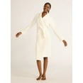 thumbnail image 4 of Joyspun Women's Plush Robe, Sizes S to 3X, 4 of 5