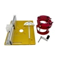 thumbnail image 1 of Router Lift 65mmDiam Motors Router Lift Table Base Alum Woodworking Router Table Insert Plate Board For Trimmer Engravinger Base ,Easy Setup, 1 of 7