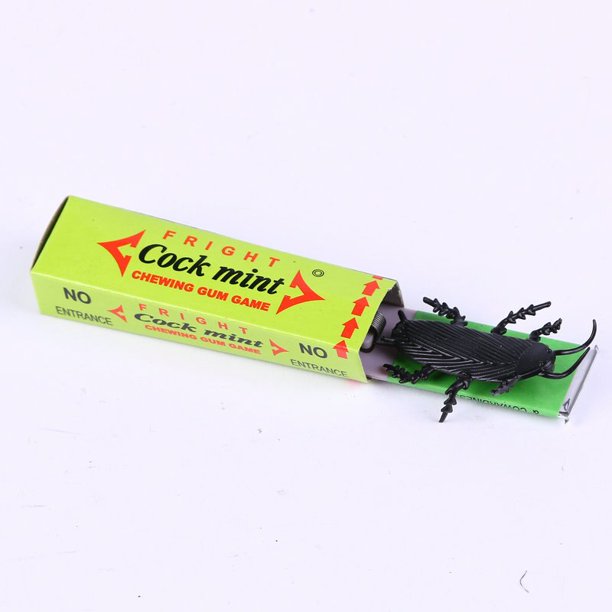 Caja de madera de broma de araña de goma para niños, lengua falsa, serpiente, lámpara de pulgar, eyección, caja de dulces, Juguetes Divertidos para niños, regalo de Halloween