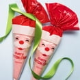 thumbnail image 6 of Maud Borup Santa Cotton Candy Cone, 0.75 oz Cherry,  Seasonal Holiday Treat &  Gift, 6 of 6
