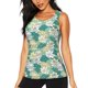 thumbnail image 1 of Balery Lotus Flower1 Camiseta sin mangas estampada ligera para mujer, tops de entrenamiento sin mangas, camisetas de yoga transpirables de secado rápido.-Small, 1 of 7