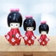 thumbnail image 4 of 3 Uds Muñeca Japonesa Creativa Regalo Coleccionable Muñecas Decoración Hecha a Mano Adornos para Decoración Adornos Navidad Regalos de Mesa Rojo Sunnimix muñecas japonesas, 4 of 8