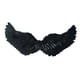 thumbnail image 2 of Disfraz de ala de ángel, accesorios de Halloween para fiesta, festival, cumpleaños. negro M, 2 of 9