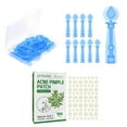 thumbnail image 2 of Tree Tea Oil Acne Patch 144pcs with 100 Count Disposable Acne Needles, Pore Strips Star Pimple Patches, 2 of 8