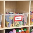 thumbnail image 6 of 2 Roll Colorful Name Tags, Colors Plain Name tag Labels with Perforated Line for Office Home Kitchen Refrigerator, 6 of 8