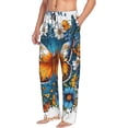 thumbnail image 6 of Disketp Spring Butterfly Flowers Men's Pajama Pants - Ultra Soft Fleece Sleep and Lounge Pants (Size: S-XXL)-Medium, 6 of 6