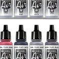 thumbnail image 6 of Vallejo Paints: Model Air Color Set - Metallic Effects - 16 Paint Colors - 18ml (.60oz) Bottles, Acrylics For Modeling & Miniatures, Opaque, Hobby, 6 of 7