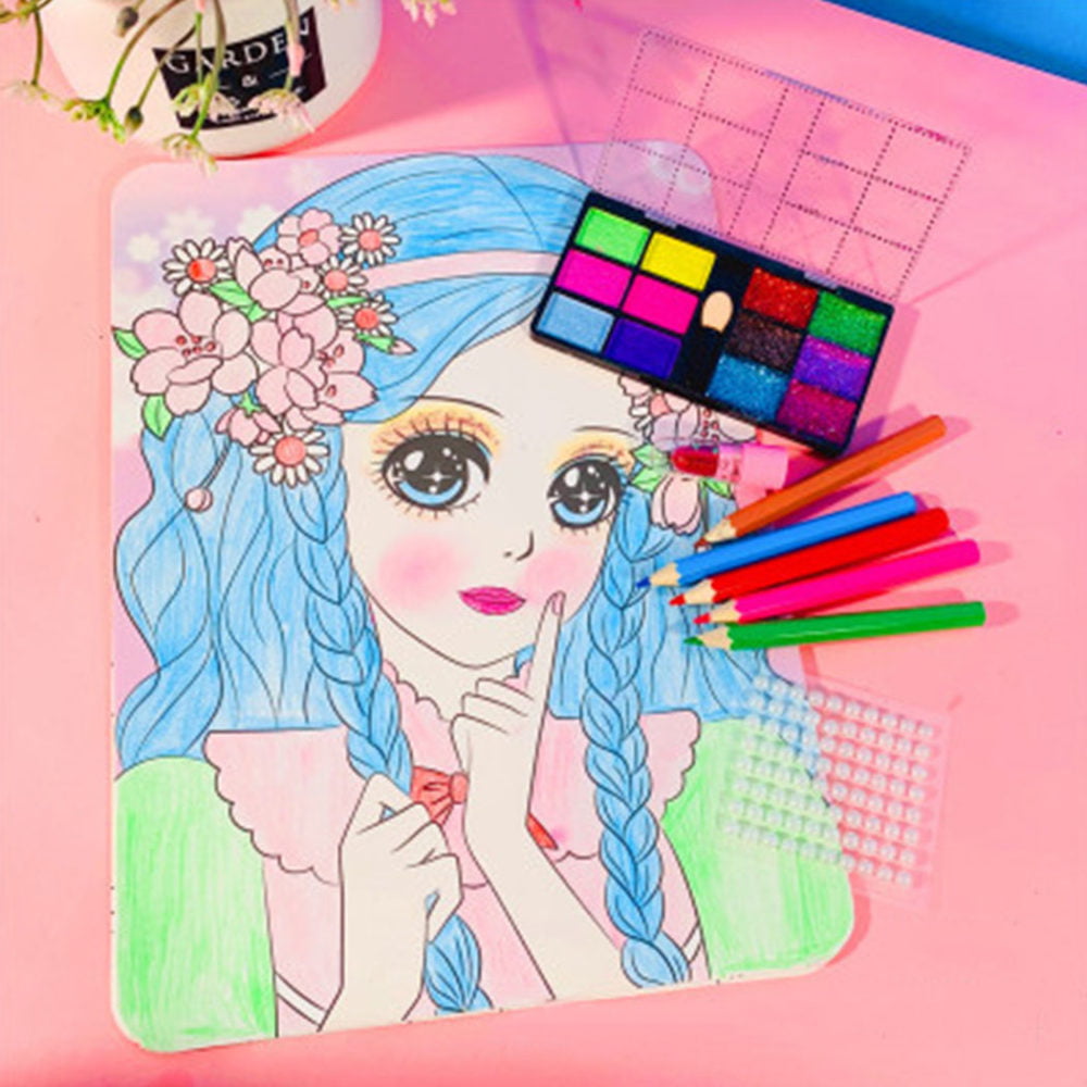 Glitter Beauty Coloring Pages - Apps on Google Play