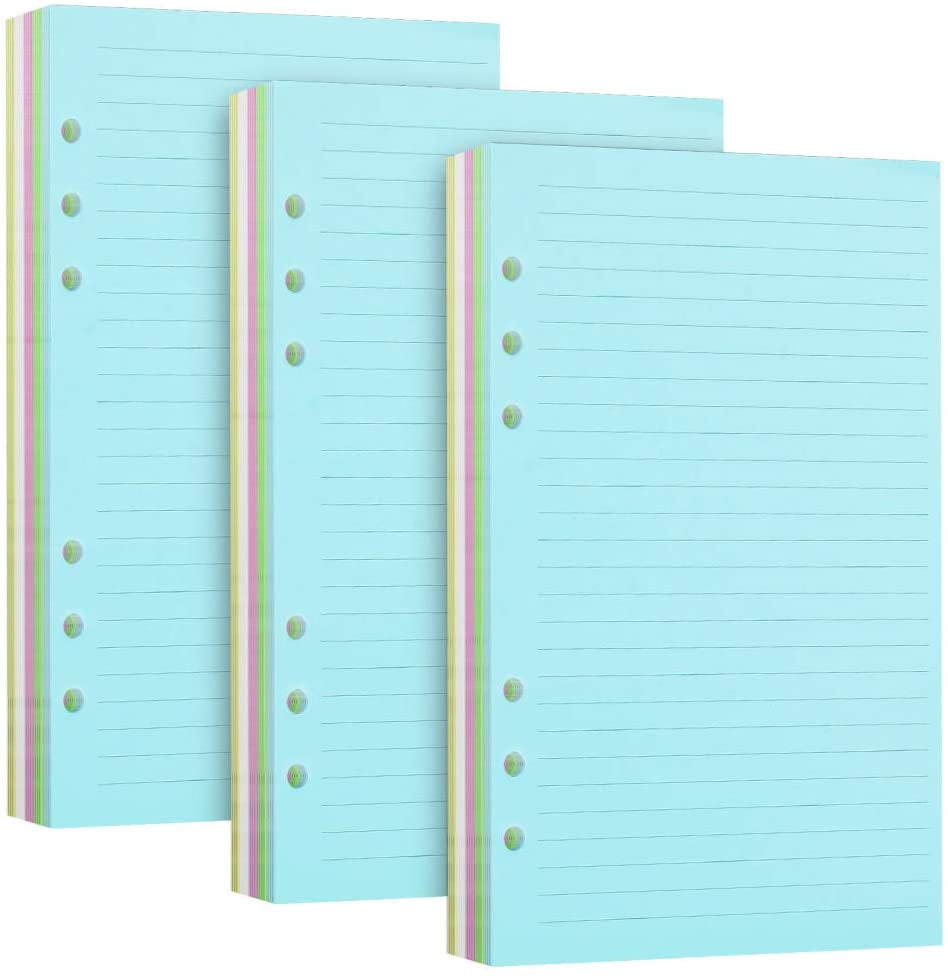 Refillable Pages Binder A6 A5 Planner Organizer Refill Notebook Insert Paper LC 