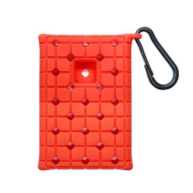 WAITLOVER Funda protectora portátil de silicona para disco duro SSD/PSSD T7 M5O5 Q8M8