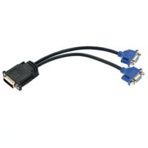 LABRIMP 59 59Pin Male to Dual Vga Female Y Splitter Adapter Cable for Monitor Adapter 1Set