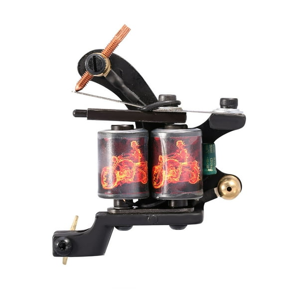 Tattoo Machine,Professional 10 Warp Coil Liner Shader Tattoo Machine Tattoo Gun Professionally Tested