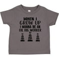 thumbnail image 3 of Inktastic Future Oil Rig Worker Boys or Girls Toddler T-Shirt, 3 of 5