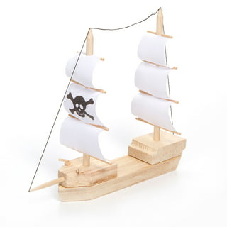 Wooden Model Pirate Ship Kits