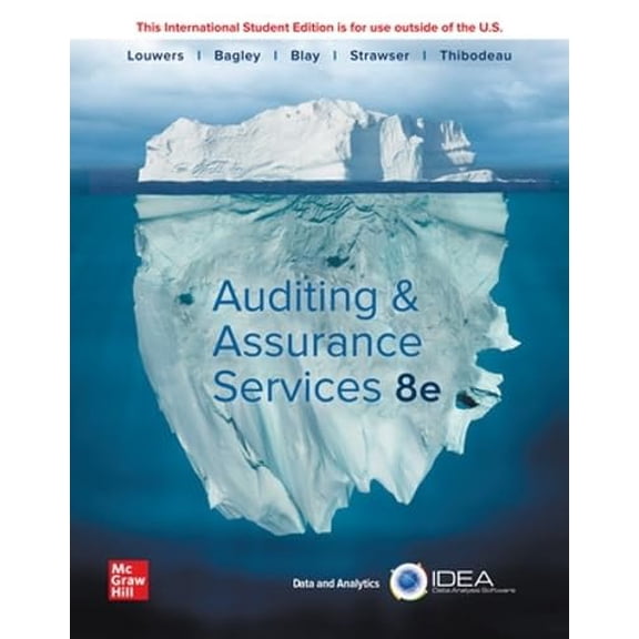 Pre-Owned ISE Auditing & Assurance Services (ISE HED IRWIN ACCOUNTING), 9781260570519, 1260570517, Paperback, 8 edition