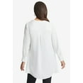 thumbnail image 2 of Jessica London Women's Plus Size Georgette High Low Tunic, 2 of 4