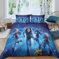 thumbnail image 2 of Buzz Lightyear Duvet Cover Set Bedding Set Ultra Soft Reversible Anime Characters Breathable 3D Printed Microfiber Comforter Protector Cute Cartoon Bed Cover Set Pillowcases Double, 2 of 5