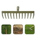thumbnail image 2 of 1Set Gardening Hand Rake for Small Leaves Rakes and Leaf Removal 11.4*3.7*3.3in, 2 of 8