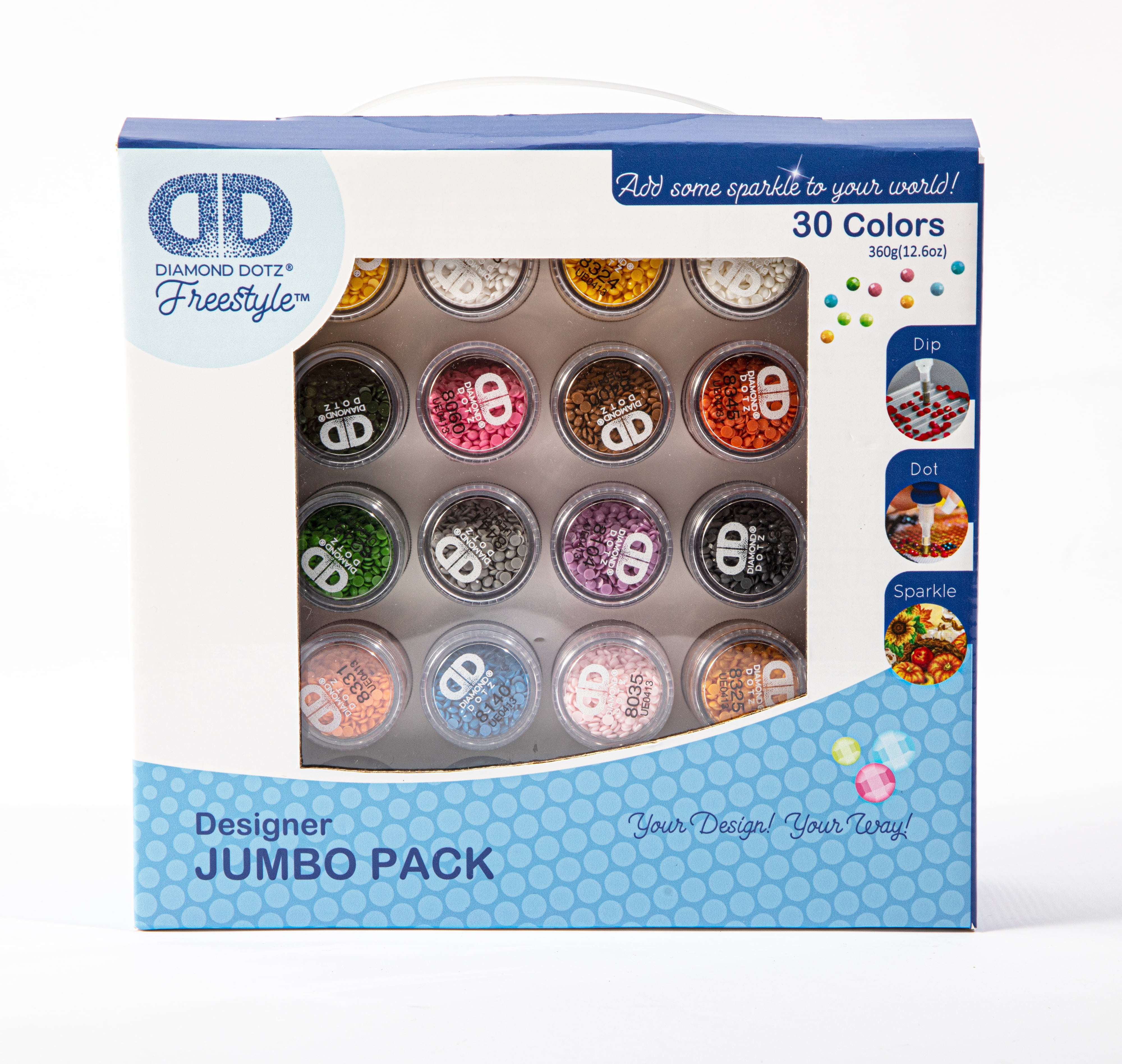 d*7様 美品！「JOIN THE DOTS」日本盤4枚組コンピレーション ザ・ ARTDOT 200 PCS Round Diamond Drills, 445 Colors Rhinestone Beads