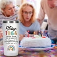 thumbnail image 4 of 60th Birthday Gifts for Women Parents Grandparents 60 Years Old Gifts- 20 oz Double-sided Vintage 1964 with Time Information Tumbler Cup（white） Turning 60- TW006, 4 of 6