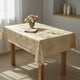 thumbnail image 3 of predolo Mantel Impermeable Rectangular Resistente Al Calor Mantel de PVC Antiarrañazos Protector de Mesa de PVC para Comedor, Cocina, Fiestas, 3 of 9