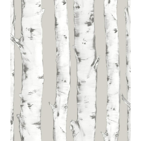 InHome Downy Birch Peel And Stick Ritrama Wallpaper, 198-in by 20.5-in, 28.2 sq. ft.