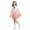 Pink, variant on 2 Piece Skirt Outfit for Girls Summer Short Sleeve Shirts and Pleated Skirts Sets School Uniform Outfits