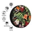 thumbnail image 4 of Kdxio Spare Tire Cover for RV Trailer, Waterproof Wheel Cover,Camper Spare Tire Cover Fit for Rv SUV Truck Travel Trailer 15 inch-Watercolor Tropical Flowers, 4 of 8