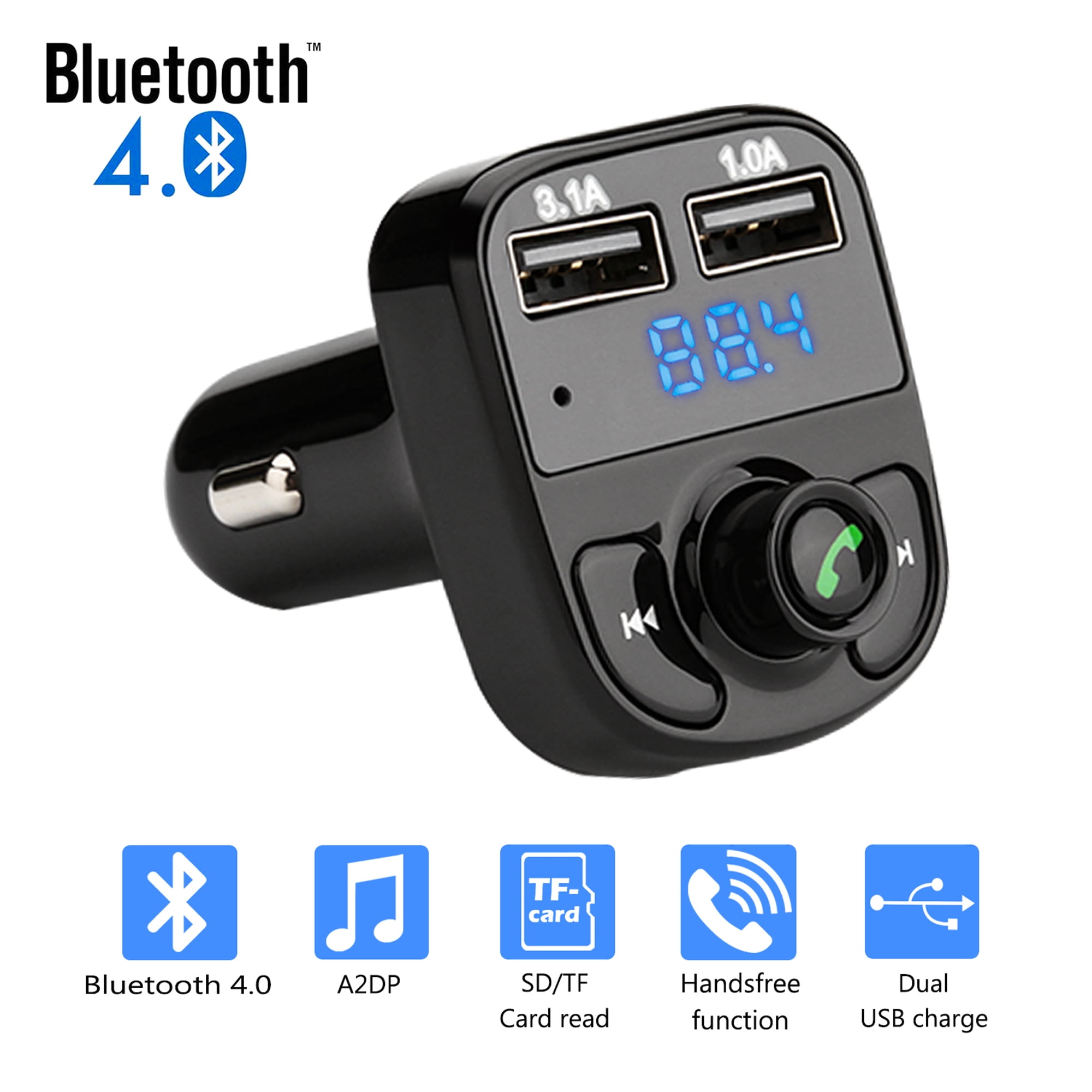 iclever bluetooth handsfree car kit with fm transmitter iclever bluetooth handsfree car kit with fm transmitter