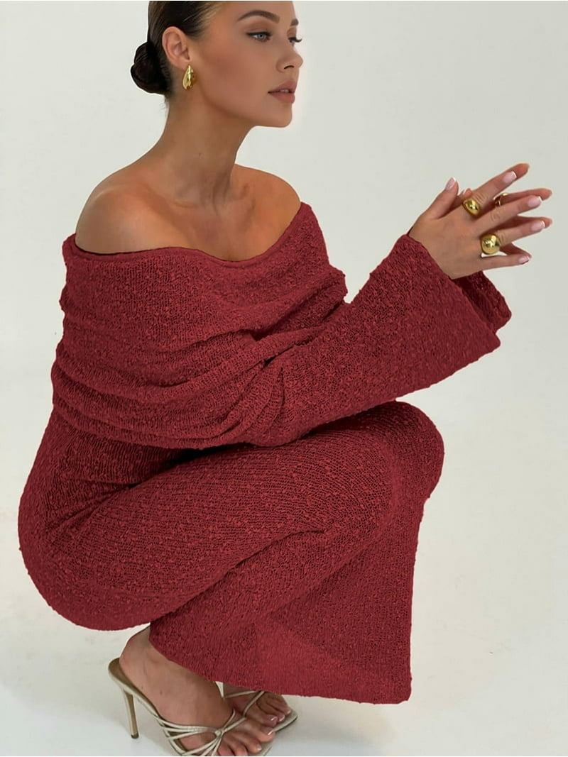 wine red midi club dress Wine Red Ruched A-Line Slip Midi Dress