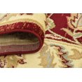 thumbnail image 4 of Unique Loom Voyage Collection Area Rug - Hickory (5' 1" x 8' Rectangle Red/Cream), 4 of 4