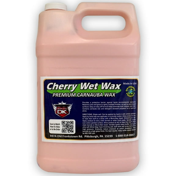 Detail King's Cherry Wet Wax Premium Carnauba Wax Gallon