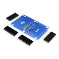 thumbnail image 3 of Yazoeia NodeMCU ESP8266 Expansion Board WeMos D1 Mini Double Socket Dual Base Shield Development Board for CJC912-189871, 3 of 6
