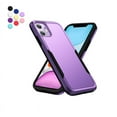 thumbnail image 4 of Entronix Heavy Duty Case Compatible with iPhone 11, Slim Hard Cover, Purple, 4 of 8