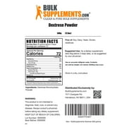 BulkSupplements Dextrose Powder - 20g per Serving - 500 Grams (1.1 lbs) - 25 Servings