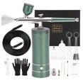 thumbnail image 1 of Upgraded Airbrush Set with Air Compressor Cordless Automatic Airbrush Set Handheld Rechargeable AirBrush for Makeup A, 1 of 5