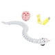 thumbnail image 4 of Serpiente de cascabel con control remoto por infrarrojos, juguete de serpiente robótica con pilas, juguete de broma de animales para niños, color blanco, 4 of 14