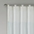 thumbnail image 6 of Madison Park Stripes Pintuck Lined Curtain Panel, 50" x 84",  Aqua Blue, 6 of 8