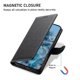 thumbnail image 4 of Funda para FOXDOCK Google Pixel 8 Pro– Cuero Premium, 3 ranuras para tarjetas, Protección contra impactos, 4 of 5